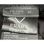 Prada Nylon Black Bomber Jacket
