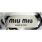 Miu Miu Print Cotton T-Shirt