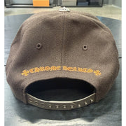 Chrome Hearts CH Brown Baseball Hat