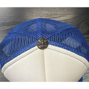 Chrome Hearts King Taco Blue Trucker Hat