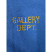Gallery Dept 90s Logo Gold/Blue Pullover Hoodie