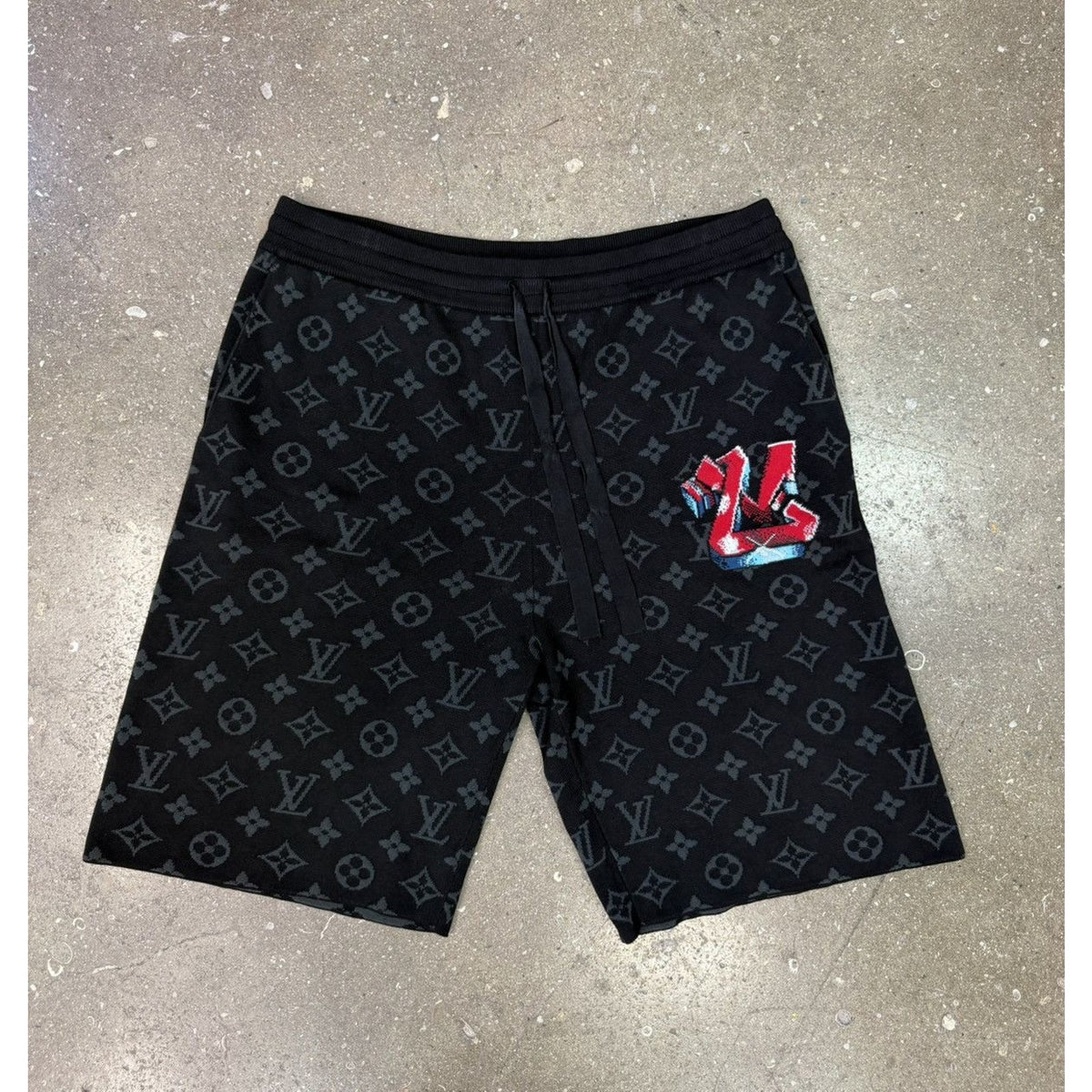 Louis Vuitton Grafitti Monogram Shorts