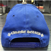 Chrome Hearts Blue CH Baseball Hat