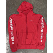 Chrome Hearts Red Scroll Hoodie