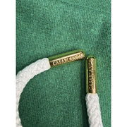 Casablanca Green Velour Athletic Shorts