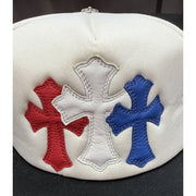 Chrome Hearts Triple Cross 4th Of July Trucker Hat