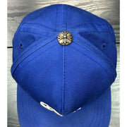 Chrome Hearts Blue CH Baseball Hat