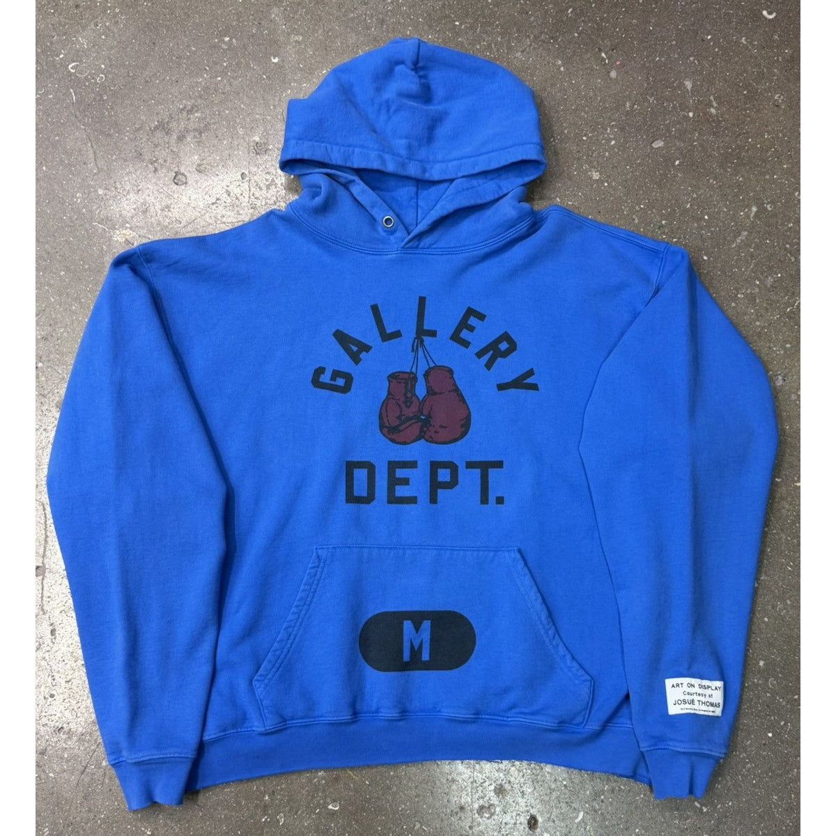 Gallery Dept. Navy Boxing Pullover Hoodie