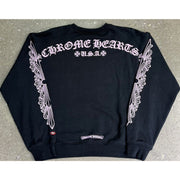 Chrome Hearts Matty Boy Friends And Family Pink Crewneck