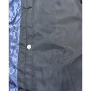 Dior Oblique Down Navy Blue Technical Jacquard Jacket