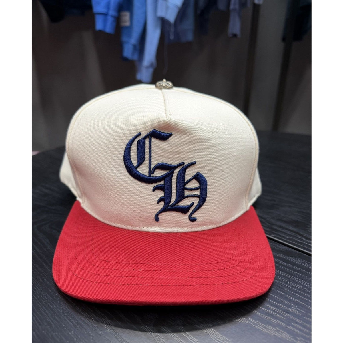 Chrome Hearts CH Logo 4th Of July Trucker Hat