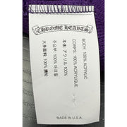 Chrome Hearts Triple Cross Purple/Red Beanie