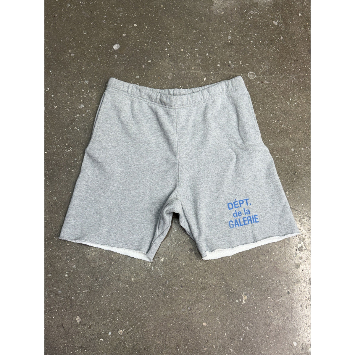 Gallery Dept. French Logo Sweat Shorts Grey/Blue