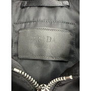 Prada Nylon Padded Black Coat