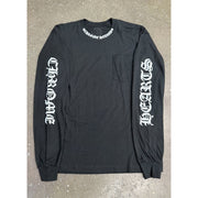 Chrome Hearts Neck Logo Script Longsleeve T-Shirt