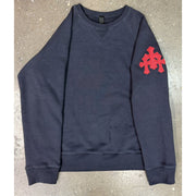 Chrome Hearts Paper Jam Navy Crewneck