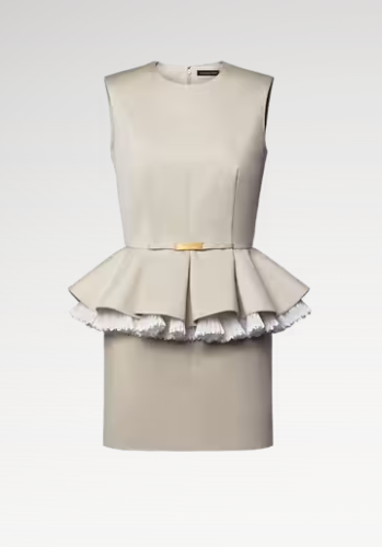 Louis Vuitton Peplum Knit Top
