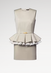 Louis Vuitton Peplum Knit Top
