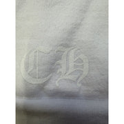 Chrome Hearts Miami Horseshoe Logo White Hoodie
