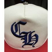 Chrome Hearts CH Logo 4th Of July Trucker Hat