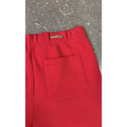 Chrome Hearts Triple Cross Red Embroidered Sweatpants