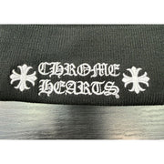 Chrome Hearts Logo Black Beanie