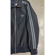 Prada Triangle Logo Blousson Black Jacket