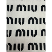 Miu Miu Print Cotton T-Shirt