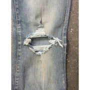 Amiri Women's Broken Flared Jeans Size 30