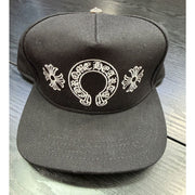 Chrome Hearts Horseshoe Black Denim Hat