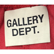 Gallery Dept. Red Paint Splatter Shorts