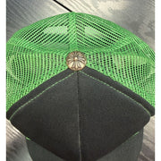 Chrome Hearts CH Hollywood Green Trucker Hat