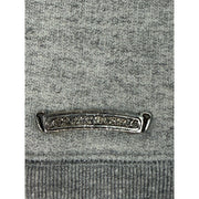 Chrome Hearts Triple Cross Grey Crewneck