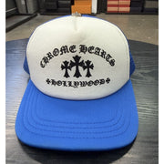 Chrome Hearts King Taco Blue Trucker Hat