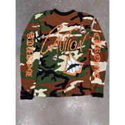 Chrome Hearts Matty Boy Caution Thermal Longsleeve T-Shirt
