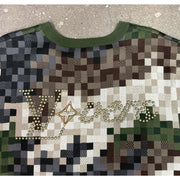 Louis Vuitton Pharrell SS24 Camo Crewneck