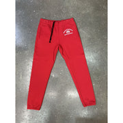 Chrome Hearts Triple Cross Red Embroidered Sweatpants