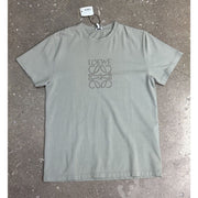 Loewe Anagram Center Logo Grey T-Shirt