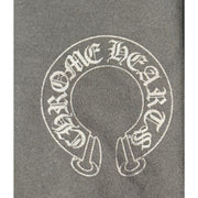 Chrome Hearts Tonal Glitter Horseshoe Script Hoodie