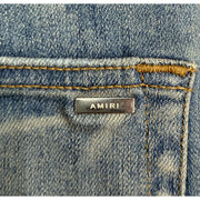Amiri Women's Broken Flared Jeans Size 30
