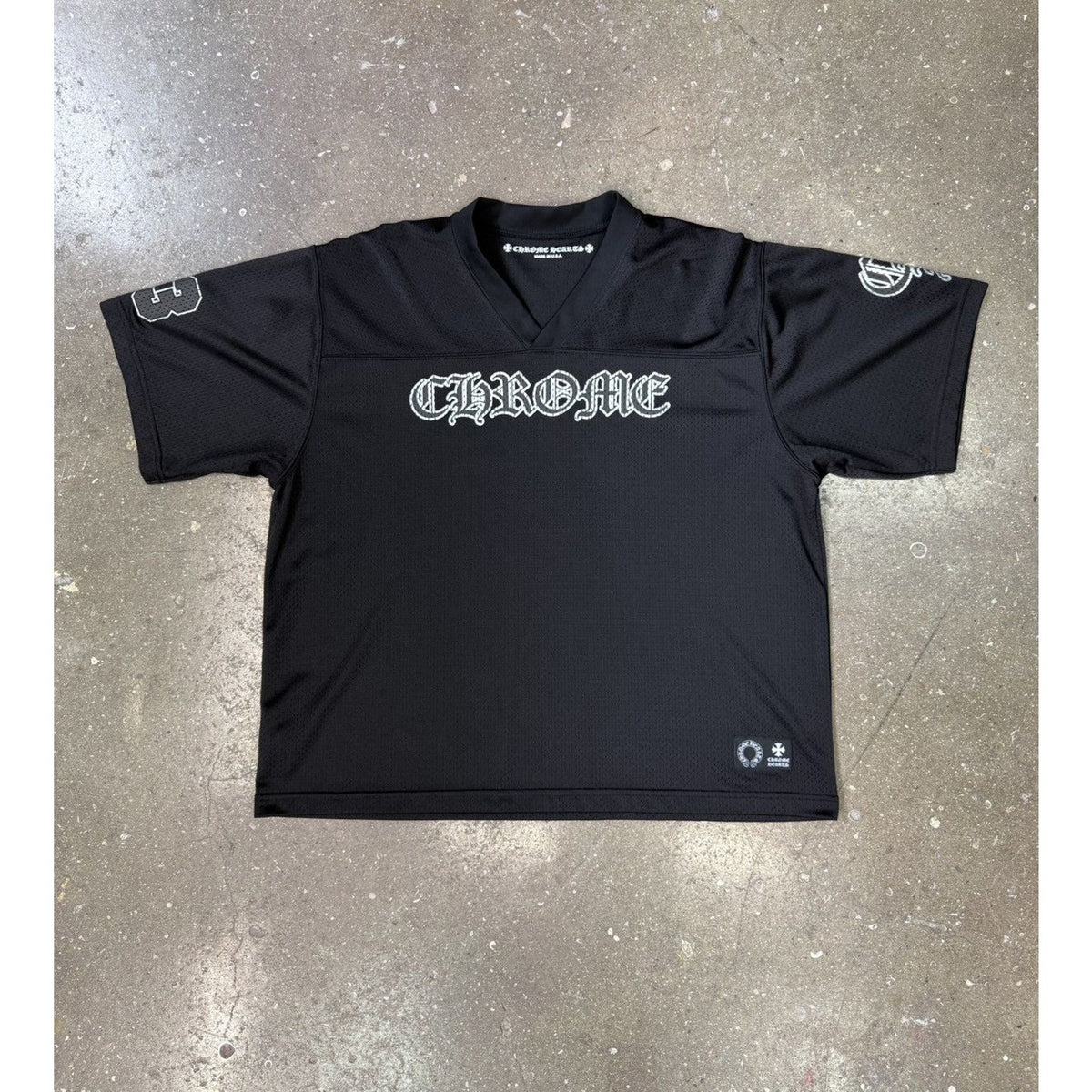 Chrome Hearts Mesh Stadium Black Jersey