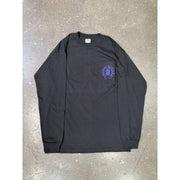 Chrome Hearts Staff Vine Dagger Purple Longsleeve T-Shirt