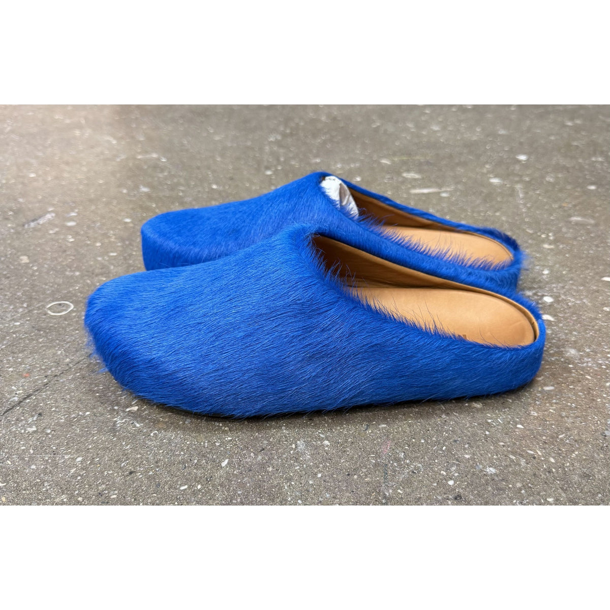 Marni Fussbett Sabot Mazarine Blue