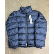 Dior Oblique Down Navy Blue Technical Jacquard Jacket