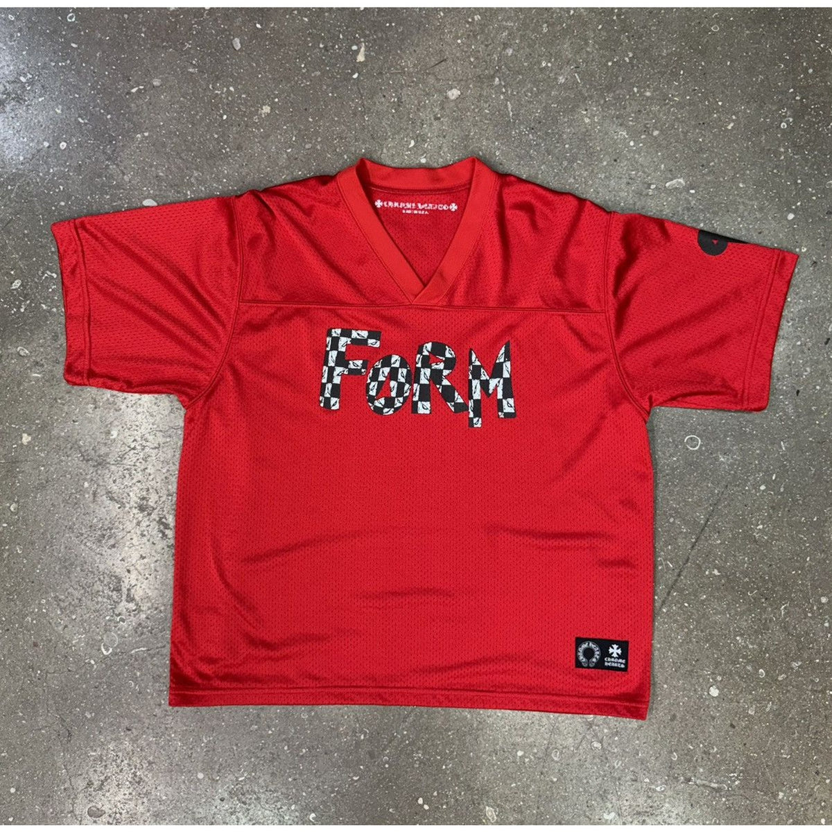 Chrome Hearts Matty Boy Form Red Jersey