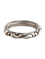 Chrome Hearts Scroll Band Ring