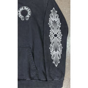 Chrome Hearts Horseshoe Floral Pullover Hoodie
