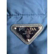 Prada Re-nylon Blue Button Up Jacket