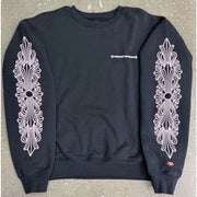 Chrome Hearts Matty Boy Friends And Family Pink Crewneck