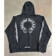Chrome Hearts Horseshoe Floral Pullover Hoodie